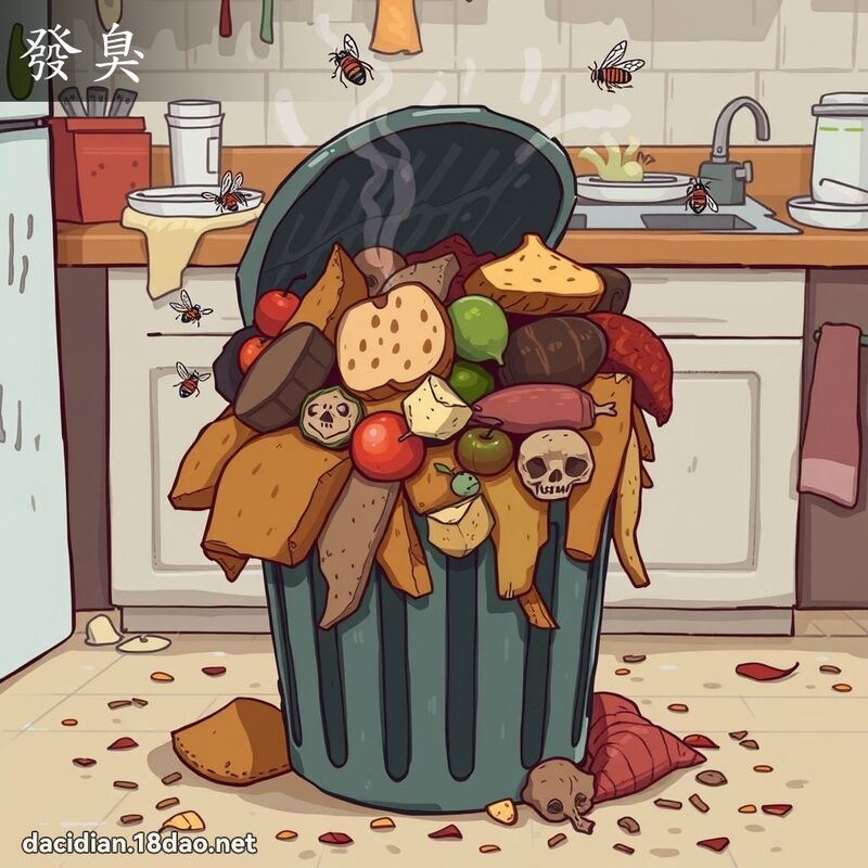 发臭 - 国语大辞典配图