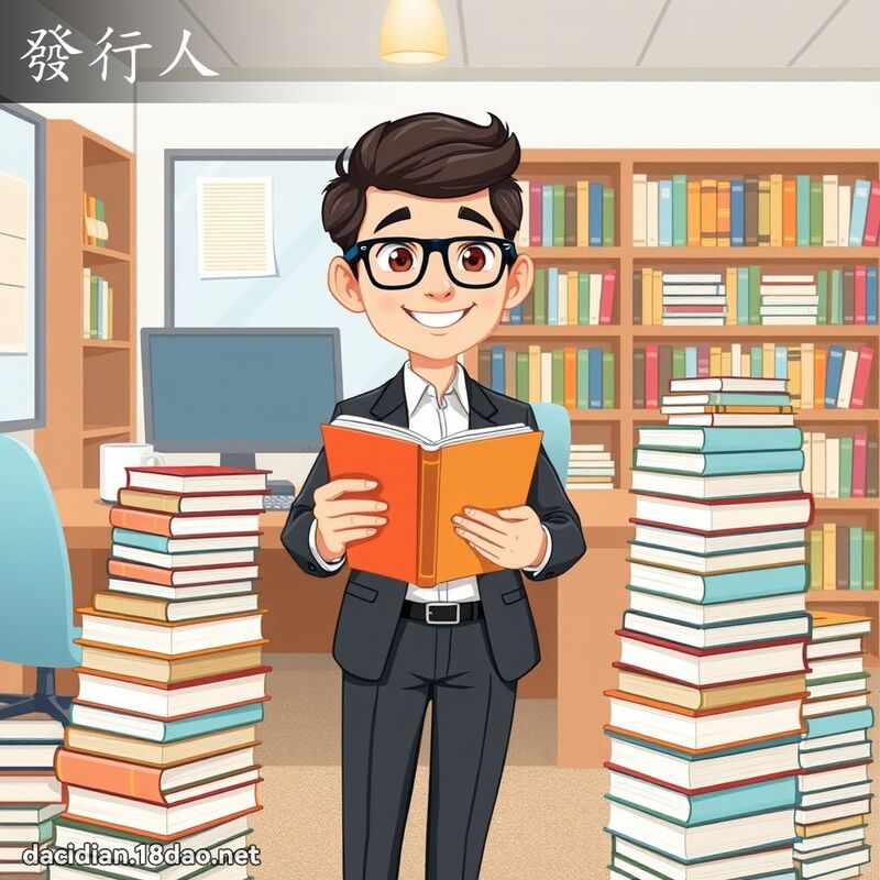 发行人 - 国语大辞典配图