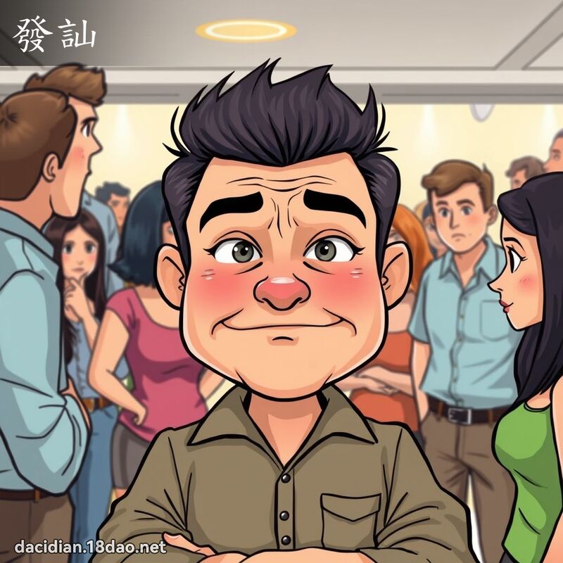发訕 - 国语大辞典配图