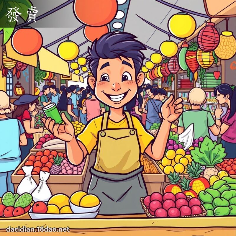 發賣 - 國語大辭典配圖