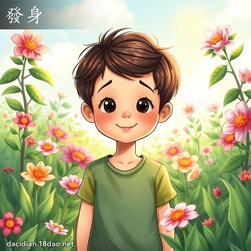 发身 - 国语大辞典配图