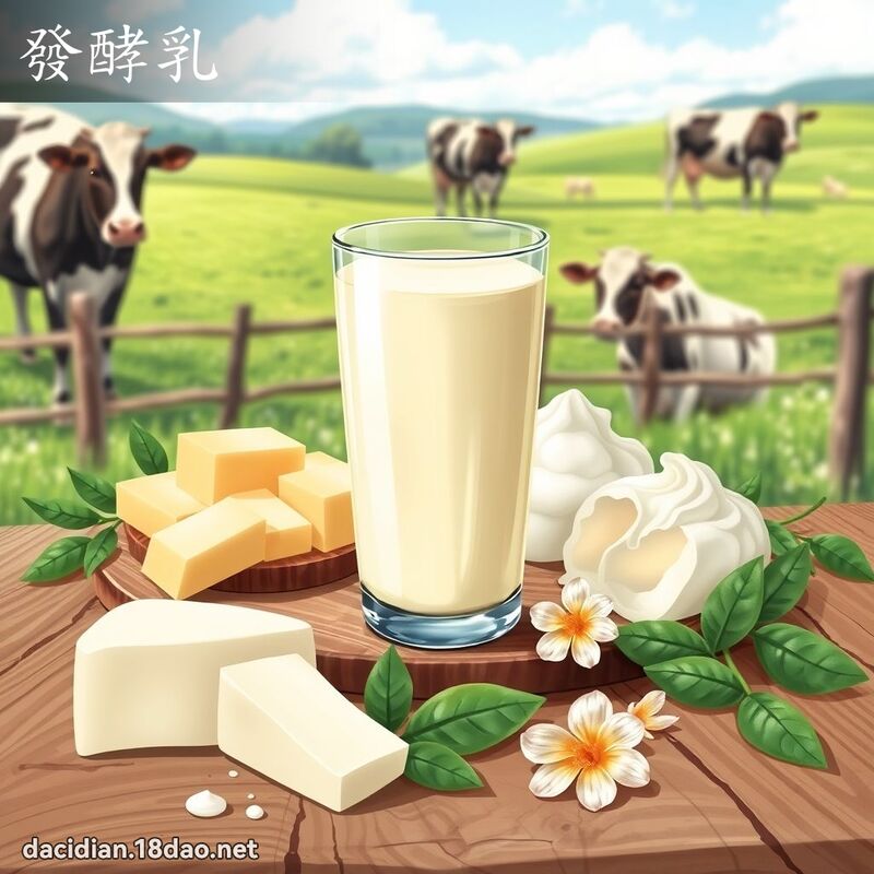 发酵乳 - 国语大辞典配图