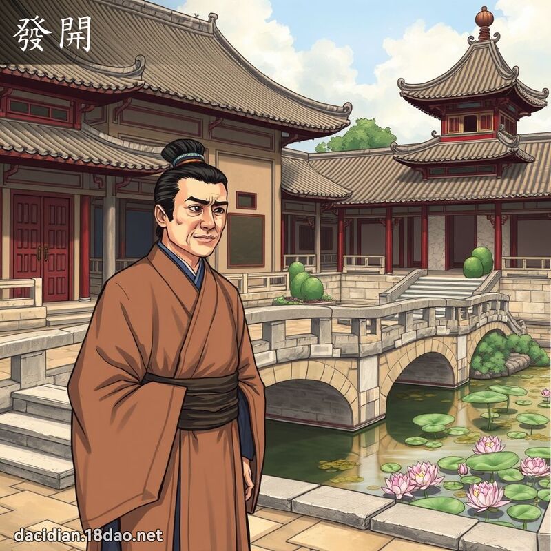 發開 - 國語大辭典配圖