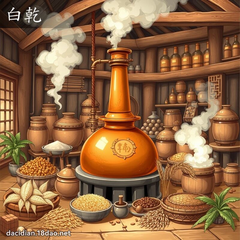 白乾 - 國語大辭典配圖