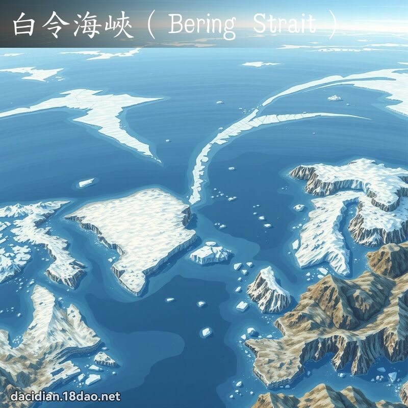 白令海峡（Bering Strait） - 国语大辞典配图