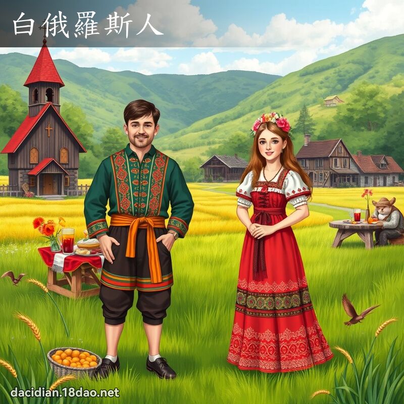 白俄罗斯人 - 国语大辞典配图