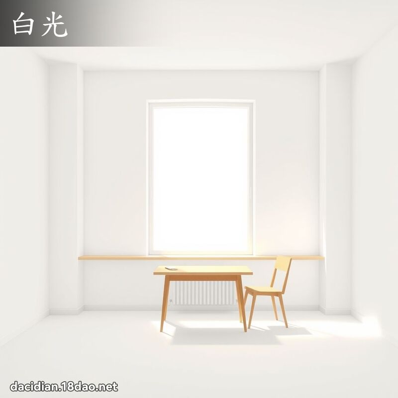 白光 - 国语大辞典配图