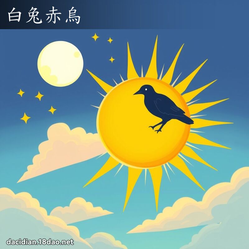 白兔赤乌 - 国语大辞典配图