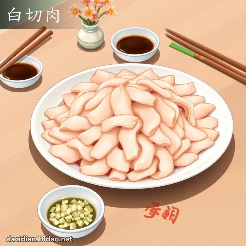 白切肉 - 国语大辞典配图
