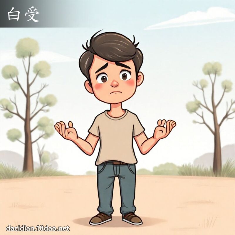 白受 - 國語大辭典配圖