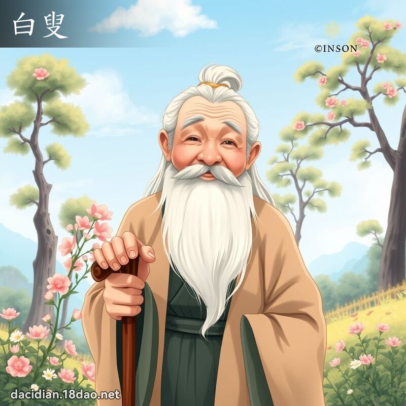 白叟 - 國語大辭典配圖
