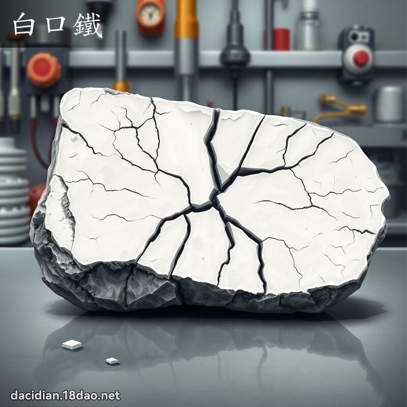 白口鐵 - 國語大辭典配圖