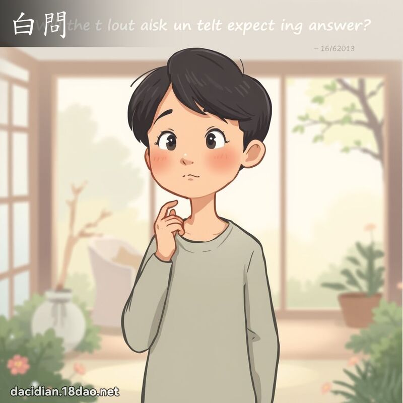 白问 - 国语大辞典配图