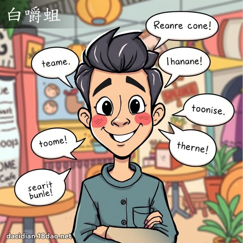 白嚼蛆 - 国语大辞典配图