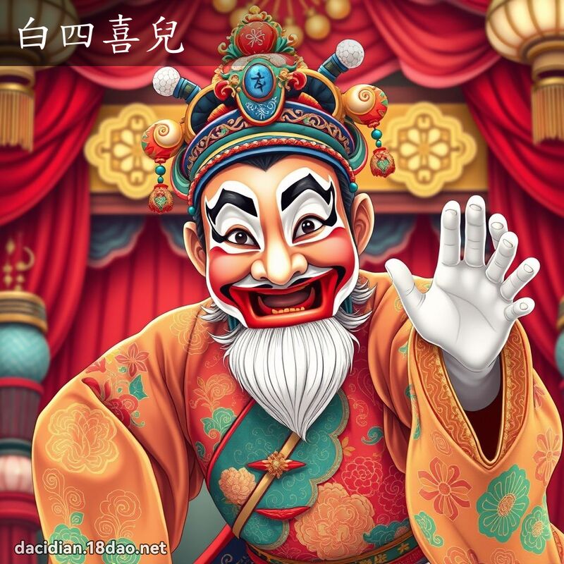 白四喜儿 - 国语大辞典配图