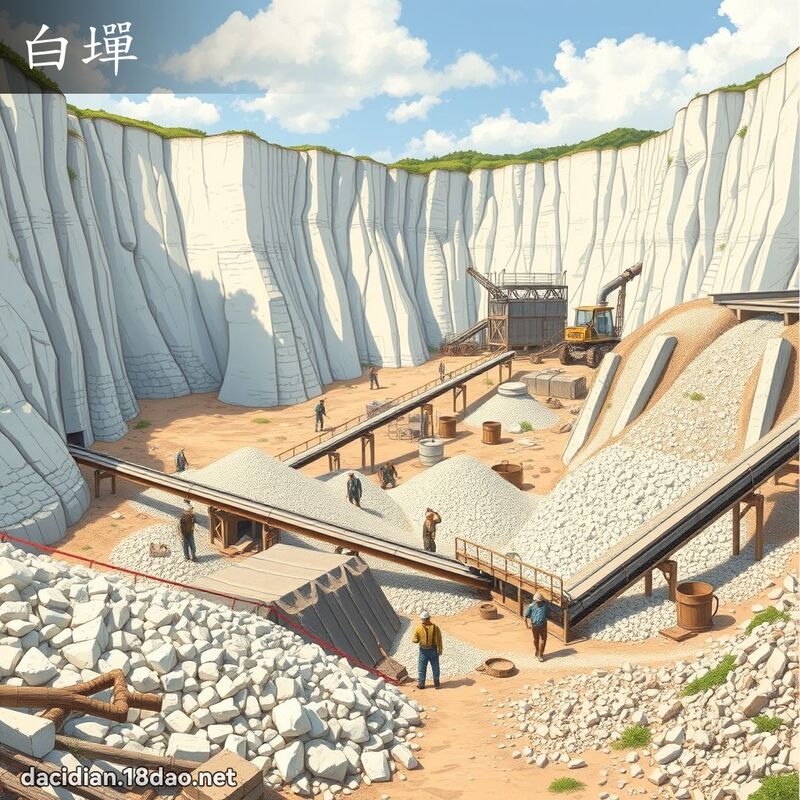 白墠 - 国语大辞典配图