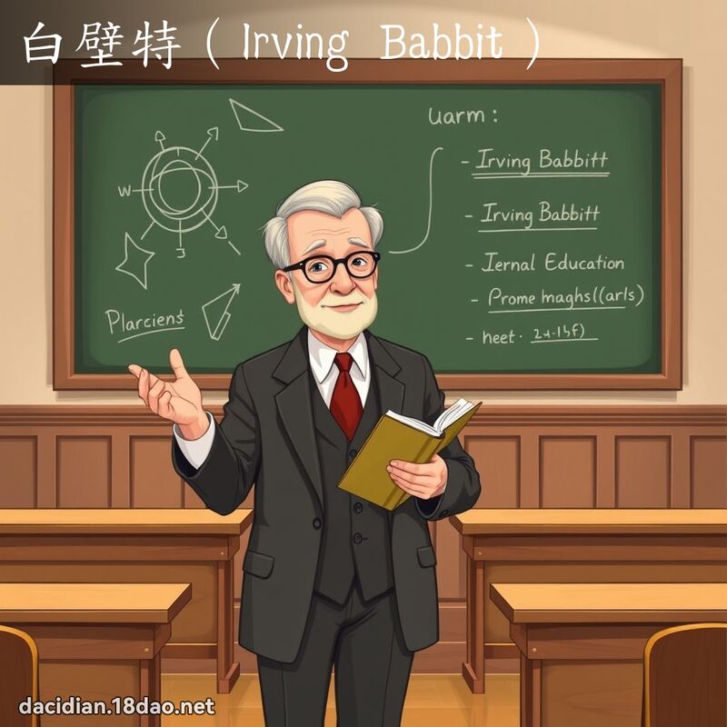 白壁特（Irving Babbit） - 国语大辞典配图