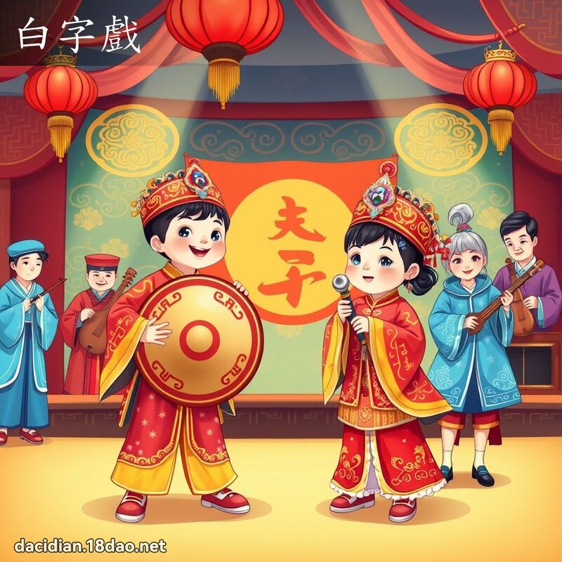 白字戲 - 國語大辭典配圖
