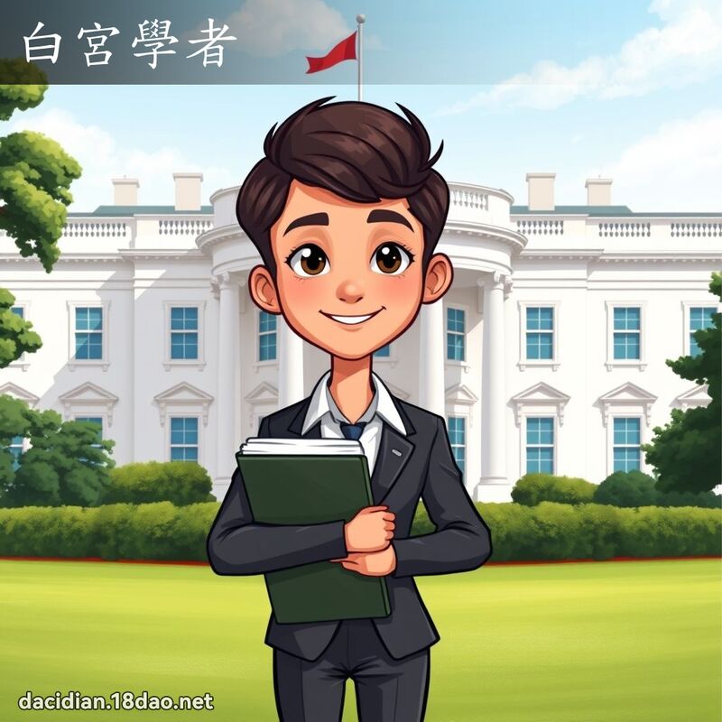 白宫学者 - 国语大辞典配图