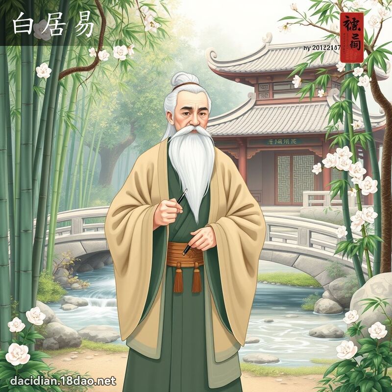 白居易 - 国语大辞典配图