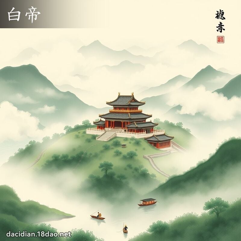白帝 - 國語大辭典配圖