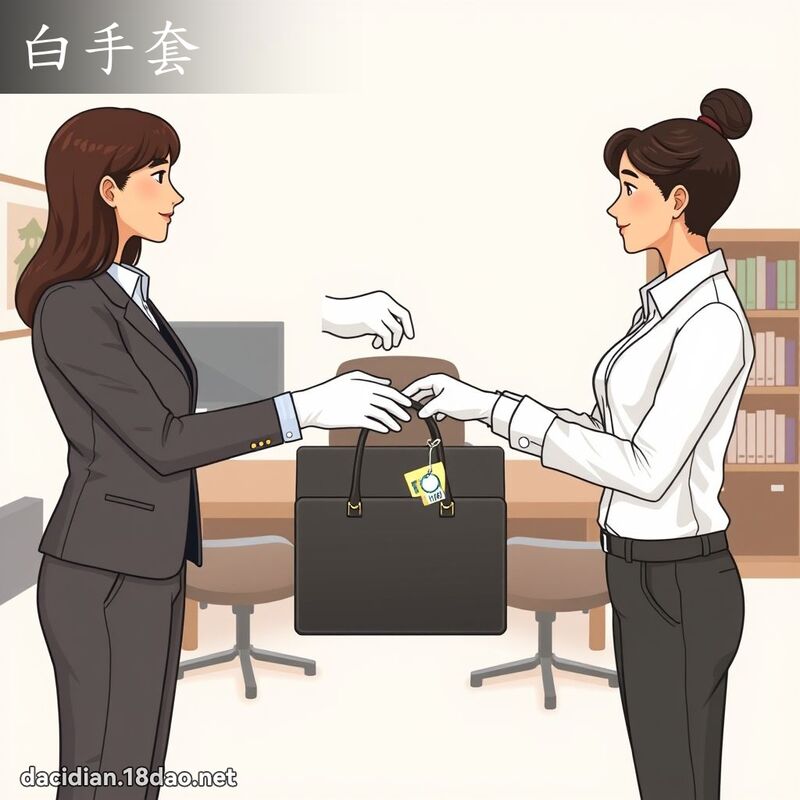 白手套 - 國語大辭典配圖