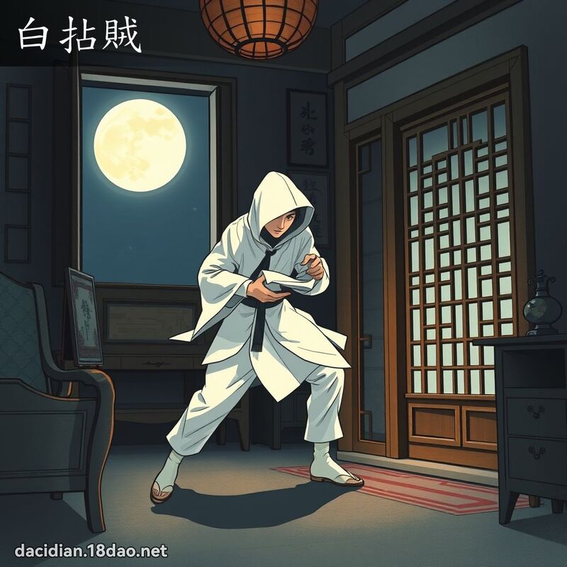 白拈贼 - 国语大辞典配图