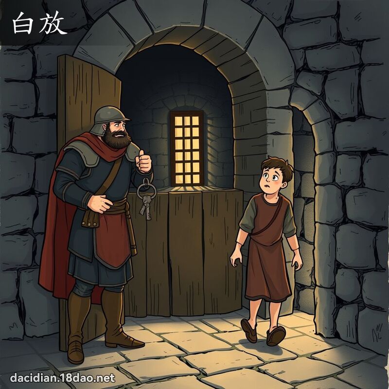 白放 - 國語大辭典配圖