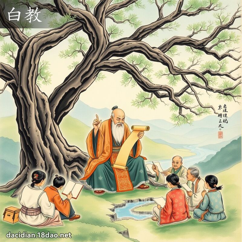 白教 - 国语大辞典配图