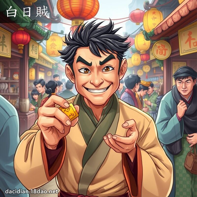 白日贼 - 国语大辞典配图