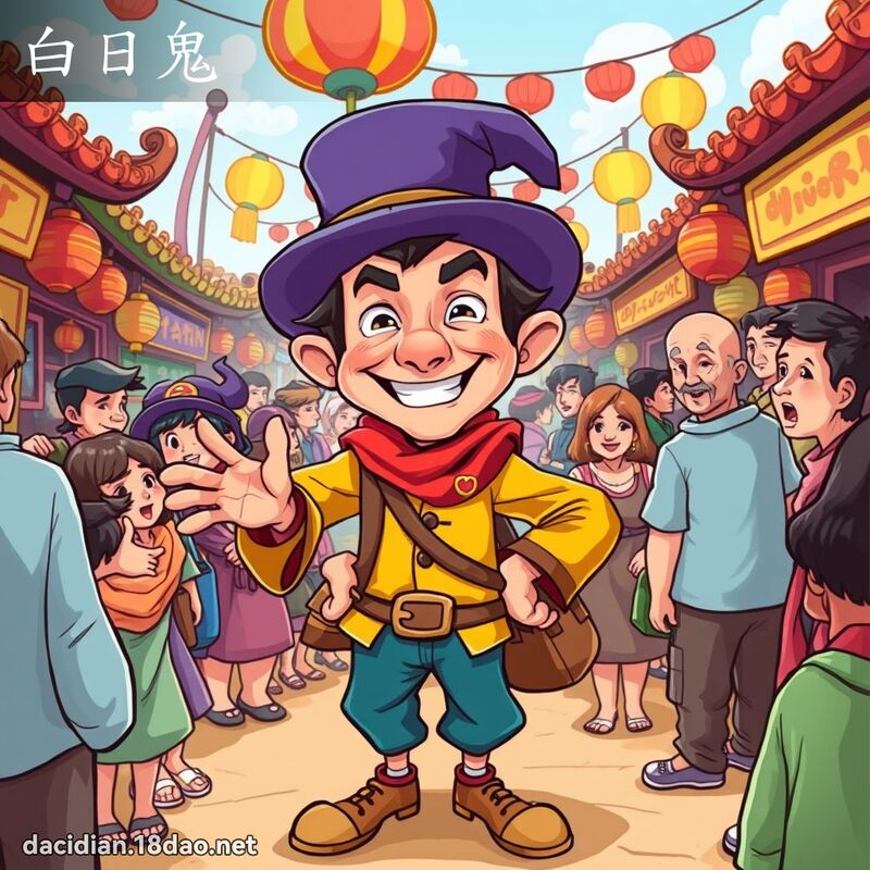 白日鬼 - 国语大辞典配图