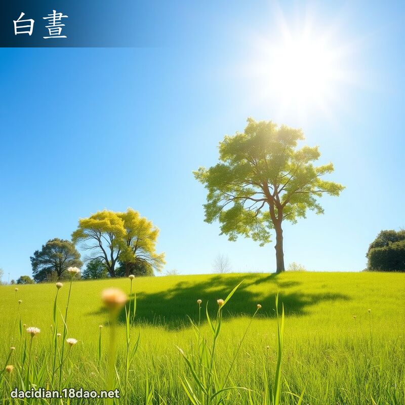 白昼 - 国语大辞典配图