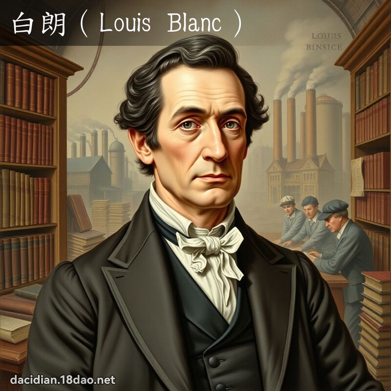 白朗（Louis Blanc） - 国语大辞典配图