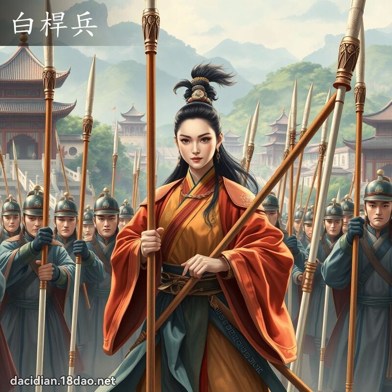 白桿兵 - 国语大辞典配图