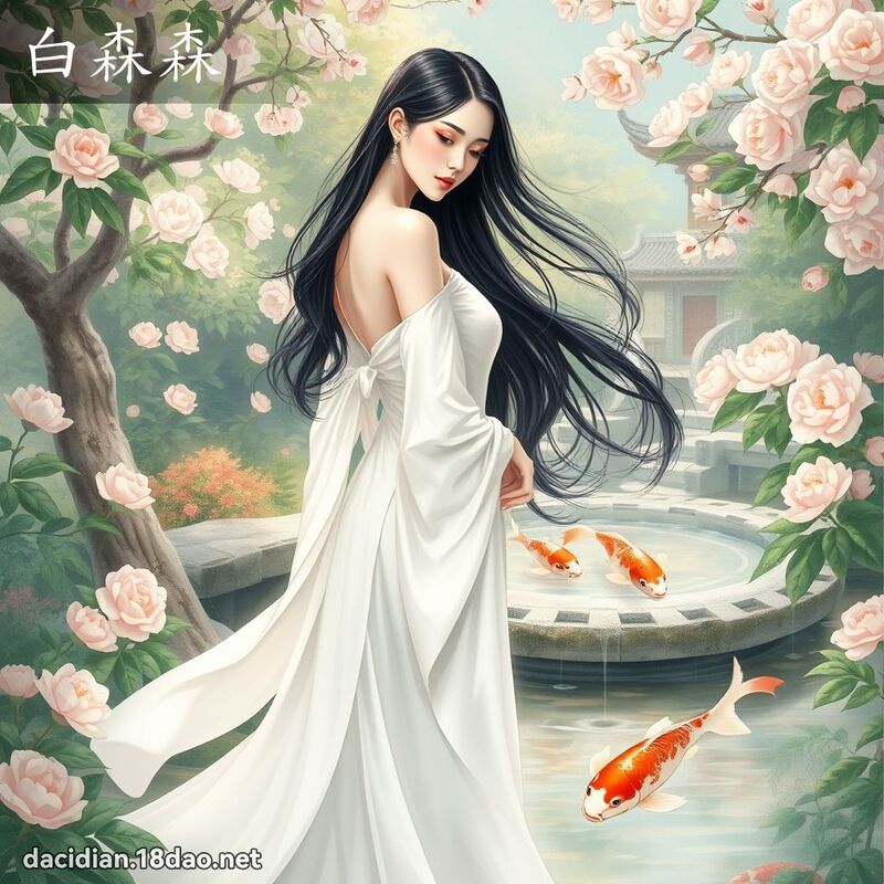 白森森 - 國語大辭典配圖