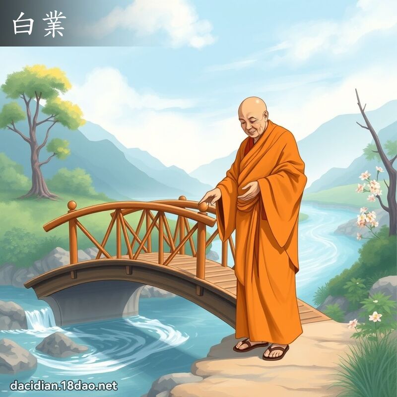 白業 - 國語大辭典配圖