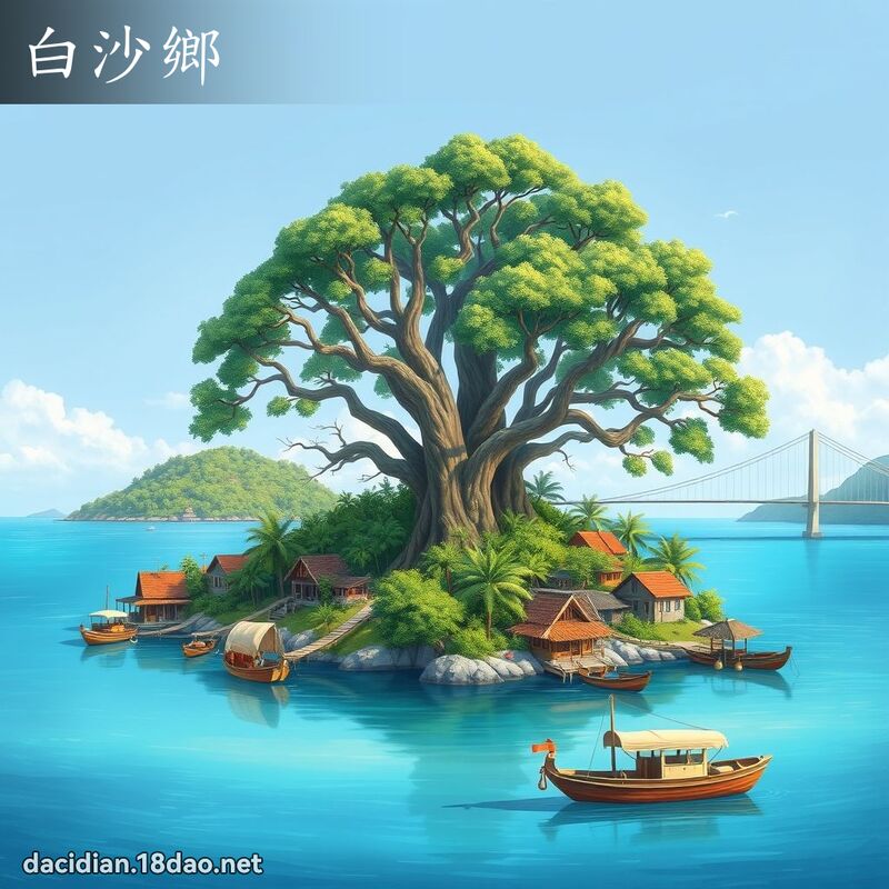 白沙乡 - 国语大辞典配图