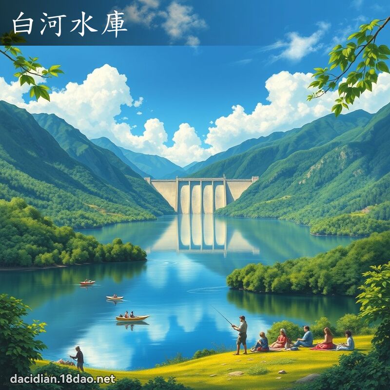 白河水库 - 国语大辞典配图