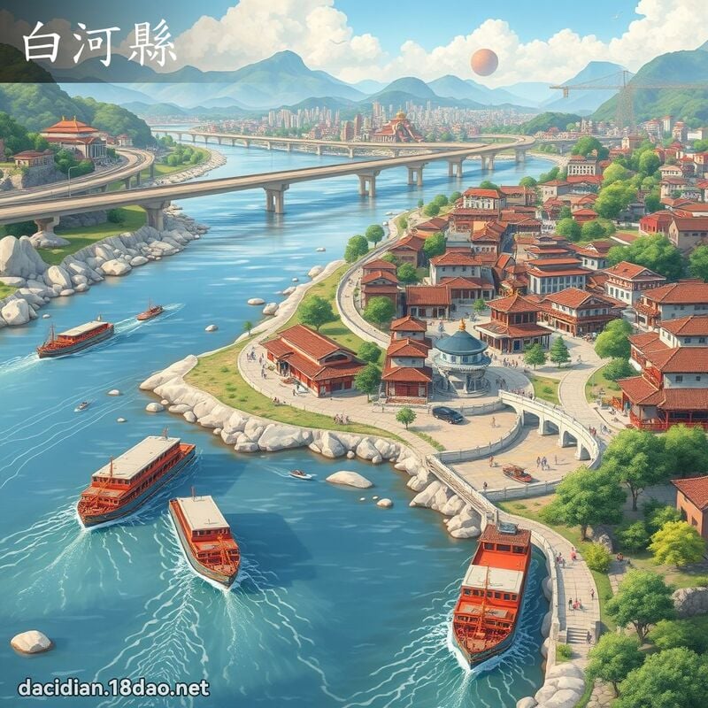 白河縣 - 國語大辭典配圖