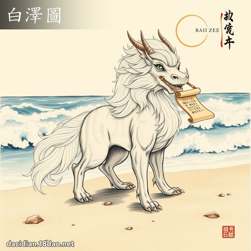 白澤圖 - 國語大辭典配圖
