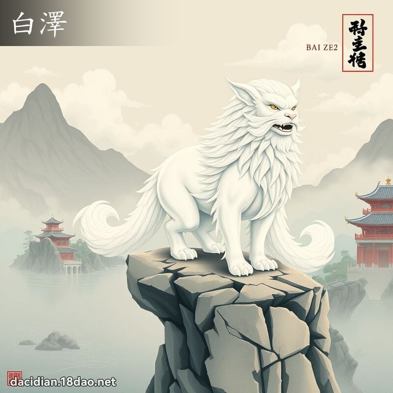 白澤 - 國語大辭典配圖