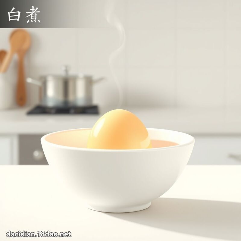 白煮 - 国语大辞典配图