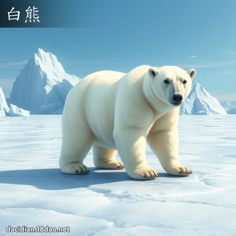白熊 - 国语大辞典配图