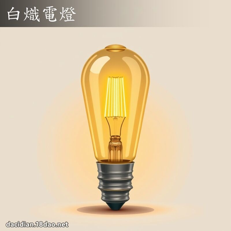 白炽电灯 - 国语大辞典配图