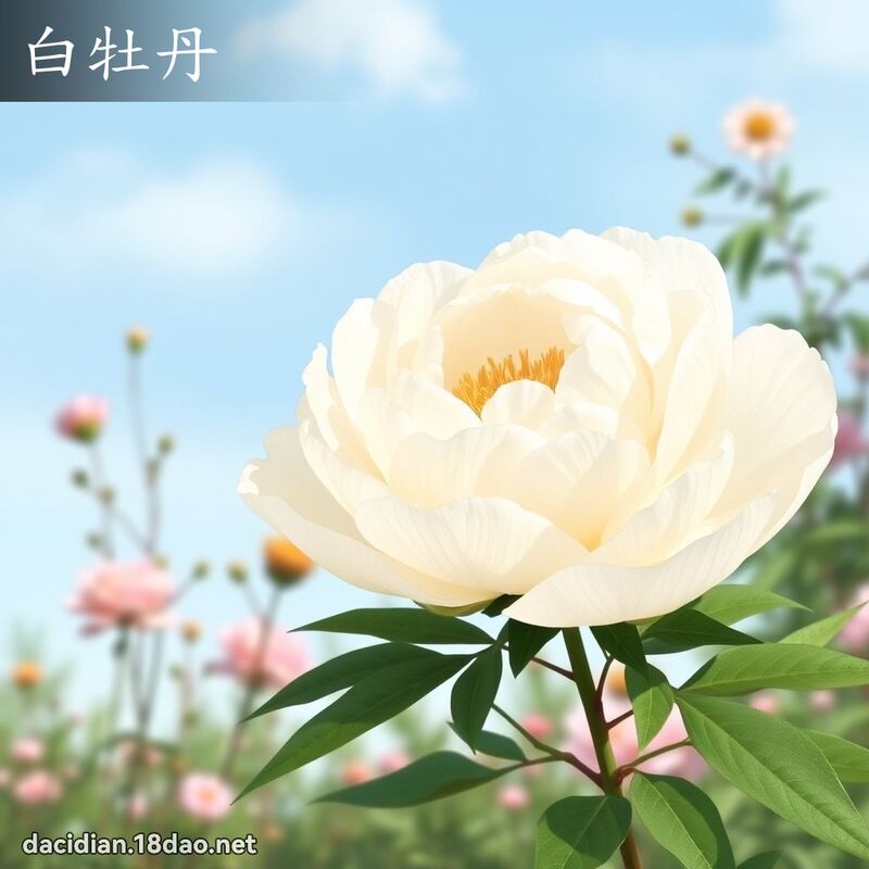 白牡丹 - 國語大辭典配圖