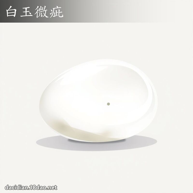 白玉微疵 - 國語大辭典配圖