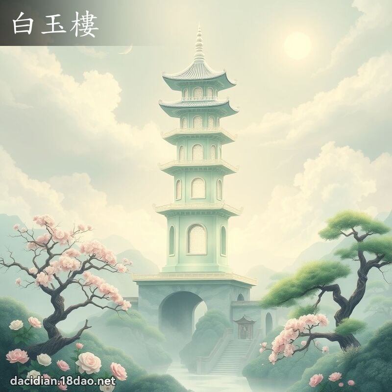 白玉楼 - 国语大辞典配图