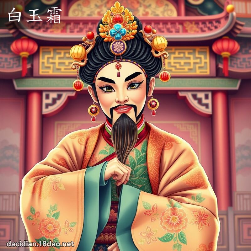 白玉霜 - 国语大辞典配图