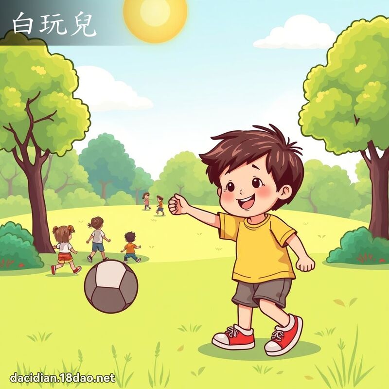 白玩兒 - 國語大辭典配圖