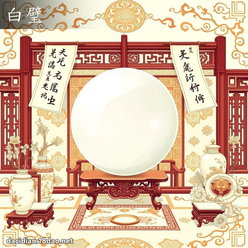 白璧 - 國語大辭典配圖